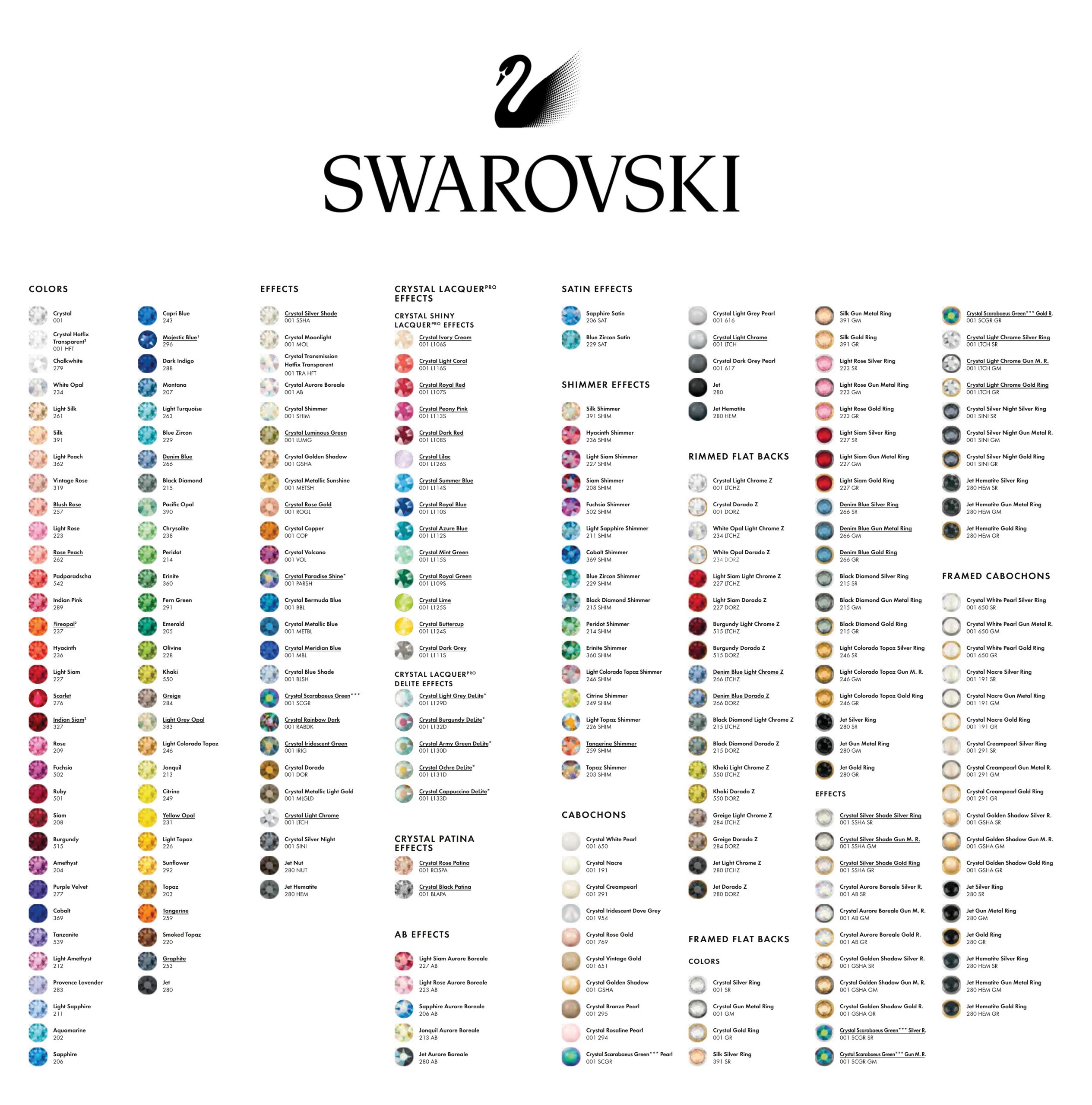 catalogo swarowski